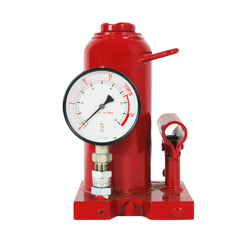 Hydraulic Bottle Jacks with Pressure Gauge Zinko Hydraulic Jack
