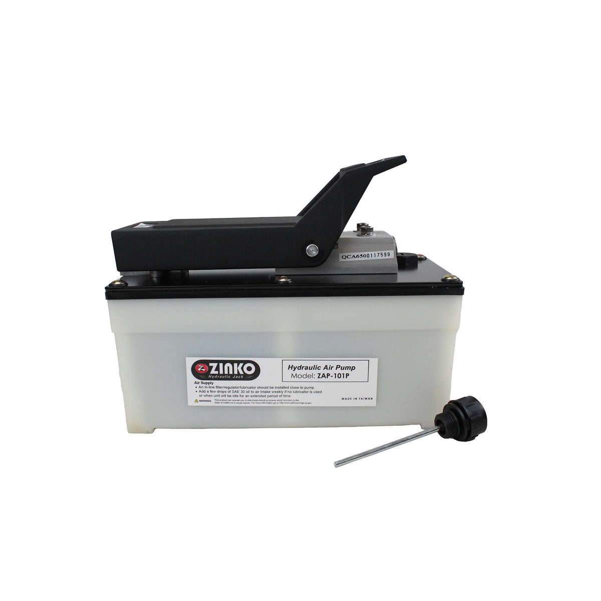 HYDRAULIC AIR PUMP (100 CU/IN) MODEL: ZAP-101P – Zinko Hydraulic Jack