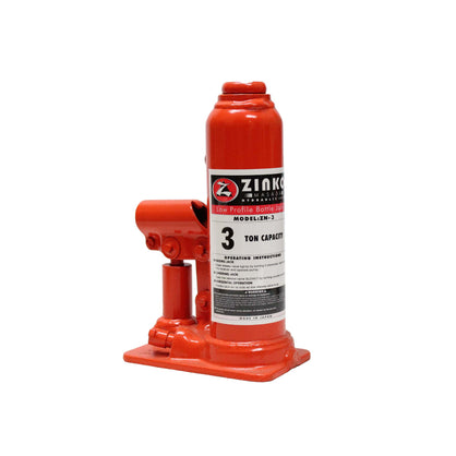 HYDRAULIC BOTTLE JACK - 3 TON MODEL: ZN-03
