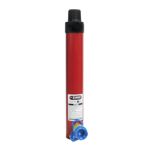 ZAR-1010T: 10 Ton 10" Stroke, Threaded Single-Acting Cylinder