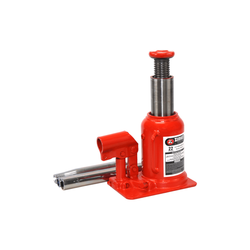 BOTTLE JACK LOW PROFILE - 22 TON MODEL: ZNB-22 – Zinko Hydraulic Jack BOTTLE JACK LOW PROFILE - 22 TON MODEL: ZNB-22 – Zinko Hydraulic Jack
