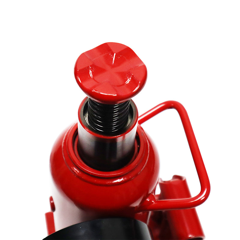 STEEL BASE BOTTLE JACK - 10 TON W PRESSURE GAUGE; MODEL: ZNP-10P