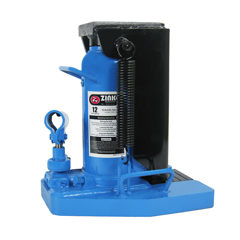 HYDRAULIC TOE JACK - 12 TON MODEL: ZHC-12V – Zinko Hydraulic Jack